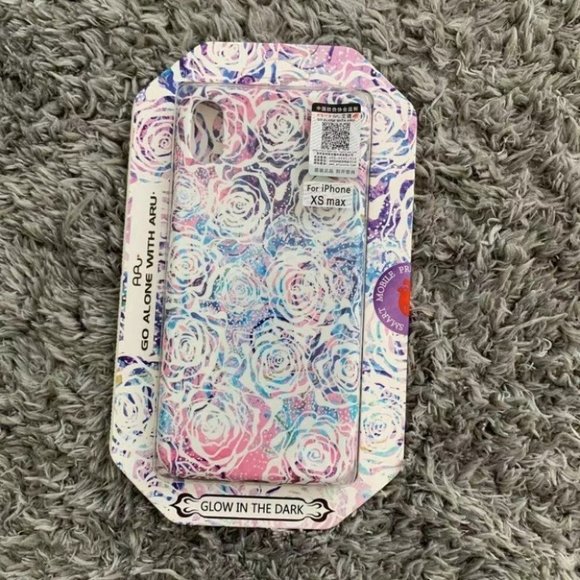 iPhone XS Max tpu gold stamp pattern case - Picture 2 of 10